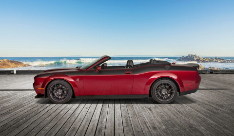 Chi tiết Dodge Challenger Convertible 2023: Xe cơ bắp Mỹ bản mui trần