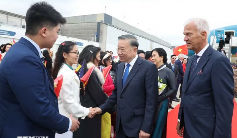 Tổng Bí thư, Chủ tịch nước Tô Lâm bắt đầu thăm chính thức Liên minh châu Âu và Vương quốc Bỉ