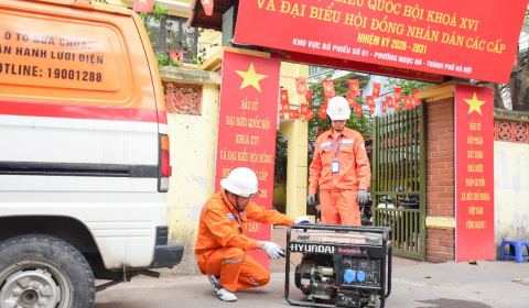 Bộ Công Thương chỉ đạo bảo đảm cung cấp điện an toàn, liên tục phục vụ Kỳ bầu cử Quốc hội khóa XVI và HĐND các cấp