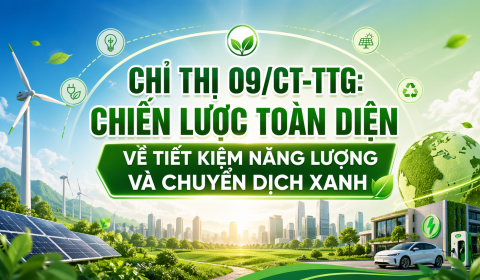 Chỉ thị 09/CT-TTg: Chiến lược toàn diện về tiết kiệm năng lượng và chuyển dịch xanh