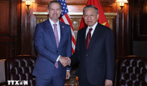 Tổng Bí thư, Chủ tịch nước Tô Lâm tiếp Trưởng Đại diện Thương mại Hoa Kỳ