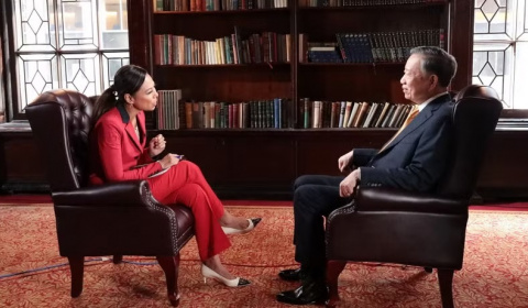 Tổng Bí thư, Chủ tịch nước Tô Lâm trả lời phỏng vấn kênh truyền hình Bloomberg TV