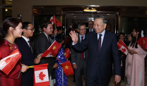 Tổng Bí thư, Chủ tịch nước Tô Lâm bắt đầu thăm cấp Nhà nước tới Canada