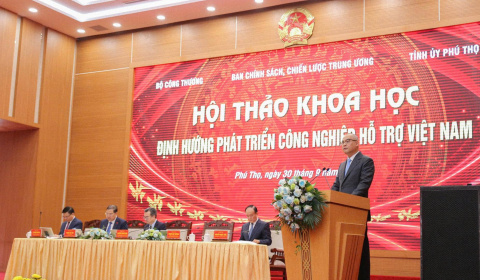 [VIDEO] Bí thư Tỉnh ủy Phú Thọ: Công nghiệp hỗ trợ - Mắt xích then chốt, quyết định năng lực tự chủ chiến lược của quốc gia