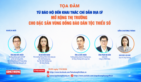 [TRỰC TUYẾN] Từ bảo hộ đến khai thác chỉ dẫn địa lý: Mở rộng thị trường cho đặc sản vùng đồng bào dân tộc thiểu số