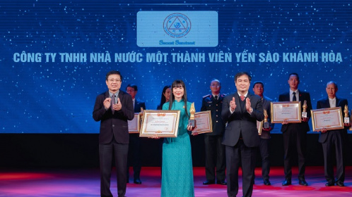Yến sào Khánh Hòa: Được vinh danh top 20 doanh nghiệp văn hóa, uy tín năm 2025