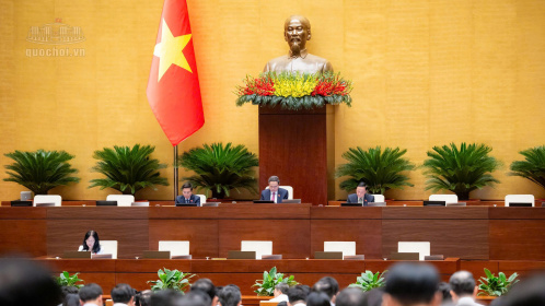 Ngày 24/10, Quốc hội làm việc, thảo luận về các dự án Luật thuộc lĩnh vực Tài nguyên, môi trường, An toàn thực phẩm, Văn hóa, Sở hữu trí tuệ