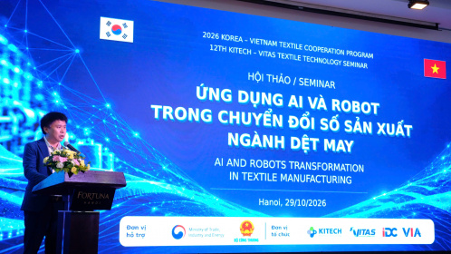 Ứng dụng AI và Robot: Hướng đi mới cho ngành dệt may Việt Nam