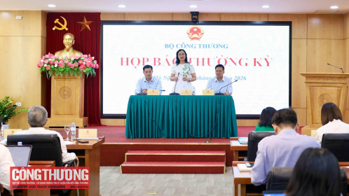 Bộ Công Thương tổ chức Họp báo thường kỳ Quý III năm 2026