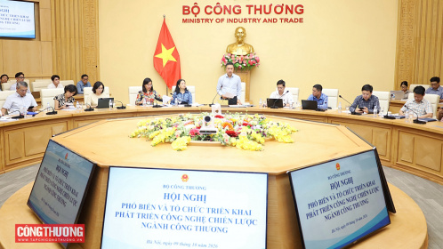 Khởi động các sản phẩm công nghệ chiến lược trong năm 2026: Bộ Công Thương quyết tâm chuyển từ nghiên cứu sang ứng dụng thực tiễn bền vững