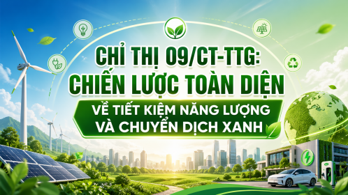 Chỉ thị 09/CT-TTg: Chiến lược toàn diện về tiết kiệm năng lượng và chuyển dịch xanh