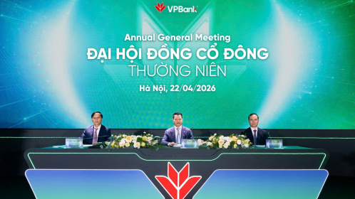 Ngân hàng VPBank (VPB) đặt mục tiêu tăng vốn lên hơn 106.000 tỷ đồng, hướng tới tăng trưởng 35% năm 2026