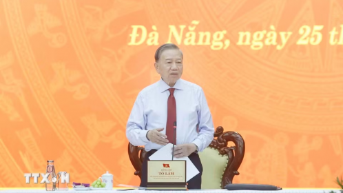 Tổng Bí thư, Chủ tịch nước Tô Lâm: Xây dựng Đà Nẵng trở thành một cực tăng trưởng lớn của cả nước