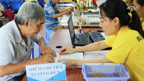 Tăng 8% lương hưu và trợ cấp từ ngày 01/7/2026