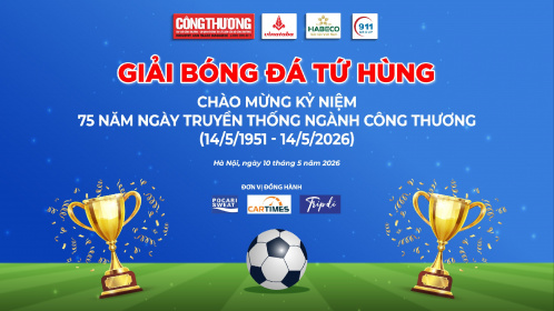 Sắp diễn ra Giải bóng đá Tứ hùng chào mừng kỷ niệm 75 năm Ngày truyền thống ngành Công Thương