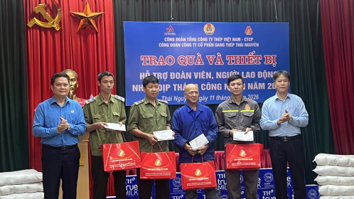 Công đoàn Tổng công ty Thép Việt Nam: Tiếp nối hành trình hướng về cơ sở, lấy người lao động làm trung tâm