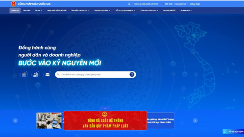 Phê duyệt Đề án “Phát triển Cổng Pháp luật quốc gia giai đoạn 2026-2030”