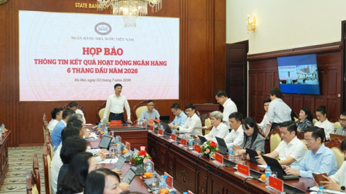 Ngân hàng nhà nước Việt Nam: Giữ vững ổn định vĩ mô, tín dụng tăng mạnh trong 6 tháng đầu năm 2026