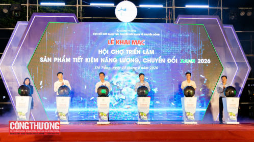 Khai mạc Hội chợ triển lãm sản phẩm tiết kiệm năng lượng và chuyển đổi xanh năm 2026