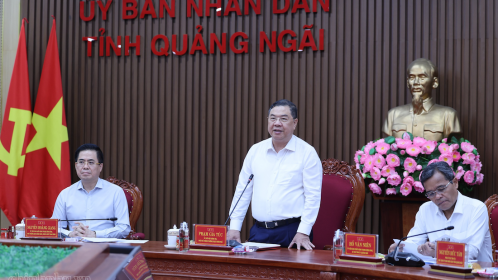 Phó Thủ tướng Thường trực Phạm Gia Túc: Quảng Ngãi cần phát huy tối đa tiềm năng, tạo động lực tăng trưởng mới