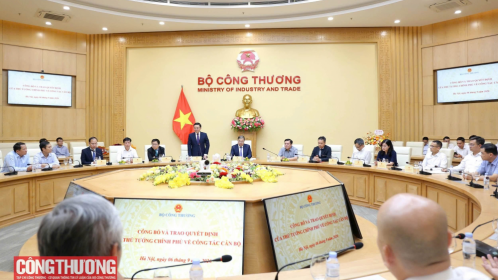 Phân công công tác của Bộ trưởng và các Thứ trưởng Bộ Công Thương