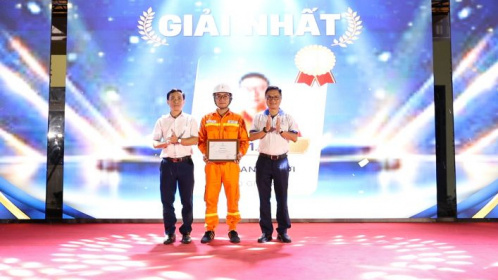 Lê Quang Khởi - Từ thực tiễn hiện trường đến giải Nhất An toàn vệ sinh viên giỏi Công ty Truyền tải điện 3
