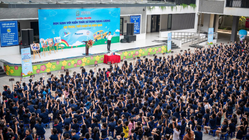 Gần 1.300 học sinh được tuyên truyền sử dụng năng lượng tiết kiệm, hiệu quả