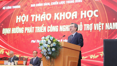 [VIDEO] Đồng chí Nguyễn Thanh Nghị phát biểu tại Hội thảo khoa học Định hướng phát triển công nghiệp hỗ trợ Việt Nam