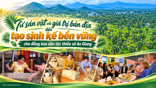 [eMagazine] An Giang: Từ sản vật và giá trị bản địa đến tạo sinh kế bền vững cho đồng bào dân tộc thiểu số