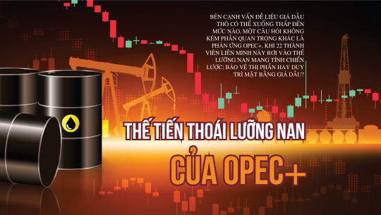 [eMagazine] Thế tiến thoái lưỡng nan của OPEC+