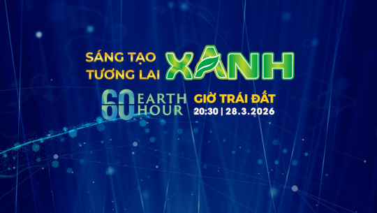 [VIDEO] Hưởng ứng chiến dịch Giờ Trái đất 2026:  Sáng tạo xanh - Tương lai xanh