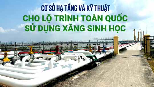 [Emagazine2]: Cơ sở hạ tầng và kỹ thuật cho lộ trình toàn quốc sử dụng xăng sinh học