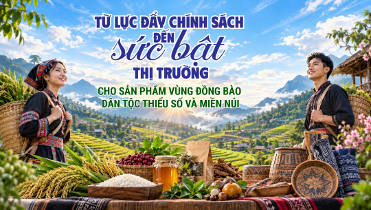 [eMagazine] Từ lực đẩy chính sách đến sức bật thị trường cho sản phẩm vùng đồng bào dân tộc thiểu số và miền núi