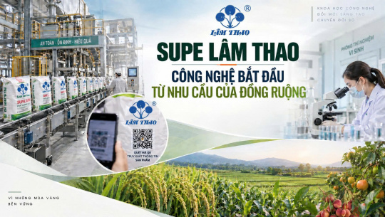 {Emagazine} Supe Lâm Thao: Công nghệ bắt đầu từ nhu cầu của đồng ruộng