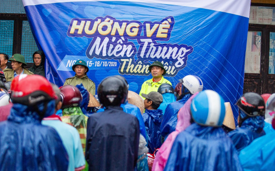 TC Motor kịp thời cứu trợ đồng bào bị lũ lụt miền Trung