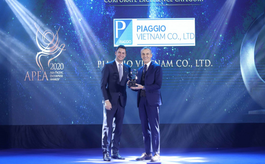Piaggio Việt Nam nhận 2 giải thưởng danh giá trong năm 2020