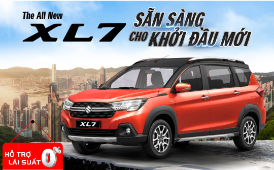 Bảng giá xe Suzuki tháng 11: Giảm phí trước bạ, tặng quà giá trị