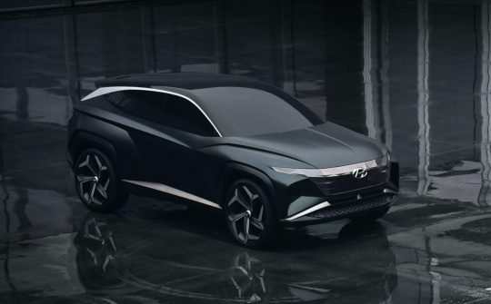 Hyundai Tucson thế hệ thứ 4 sẽ lấy cảm hứng từ mẫu xe concept Vision T