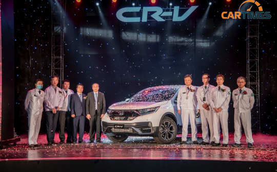 Honda CR-V 2020 lắp ráp trong nước xuất xưởng, chờ giá bán chính thức