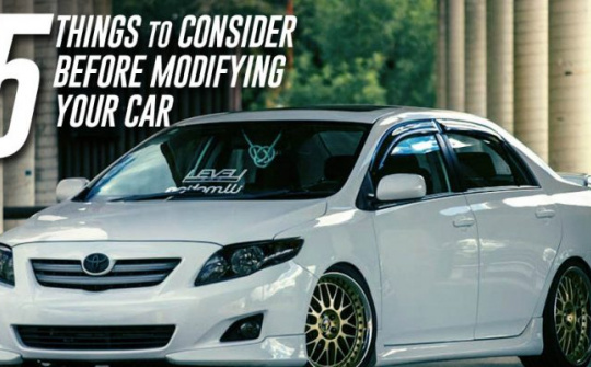 5 nhược điểm của việc độ xe ô tô