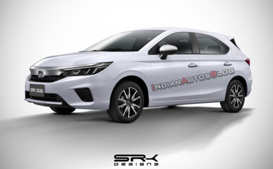 Honda City 2020 hatchback lần đầu xuất hiện