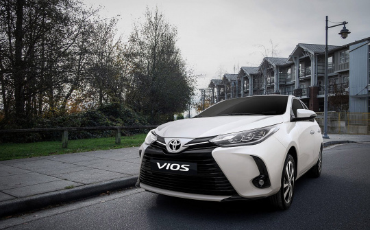 Những điểm mới trên Toyota Vios 2021 nâng cấp mới