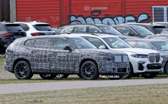 Mẫu xe SUV sang trọng nhất của BMW bị bắt gặp trên đường thử