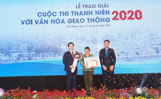 Vòng chung kết và Lễ trao giải cuộc thi 'Thanh niên với Văn hóa giao thông' năm 2020