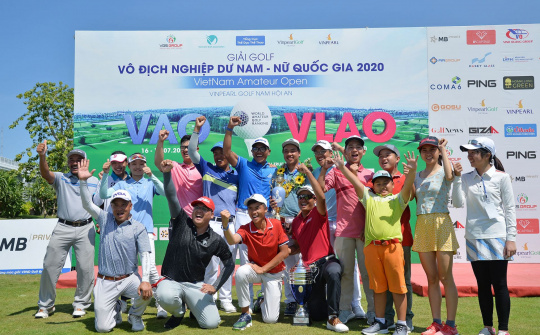 "Giải thưởng VGA Awards 2020" thúc đẩy sự nghiệp golf trẻ tại Việt Nam