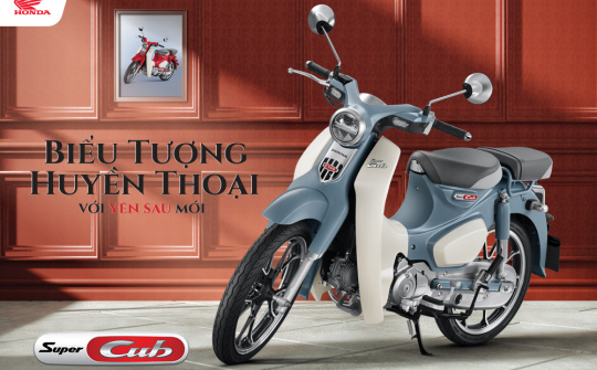 “Biểu tượng huyền thoại” Super Cub C125 ra mắt phiên bản mới