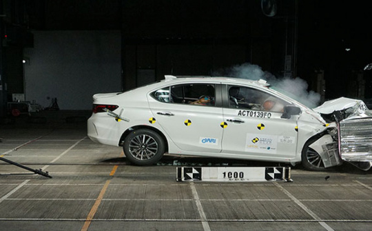Các hãng xe Nhật thống trị về giải thưởng trong 10 năm của hiệp hội an toàn ASEAN NCAP