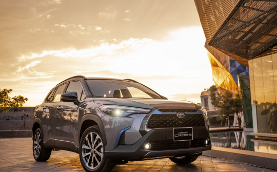 Toyota Corolla Cross lập đỉnh doanh số tại thị trường Việt Nam trong tháng 11/2021