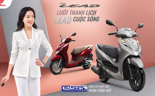 LEAD 125cc ra mắt phiên bản hoàn toàn mới