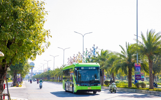 VinBus bắt đầu hoạt động trong mạng lưới giao thông công cộng của Hà Nội